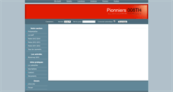 Desktop Screenshot of pionniers.008th.be
