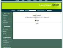 Tablet Screenshot of louveteaux.008th.be